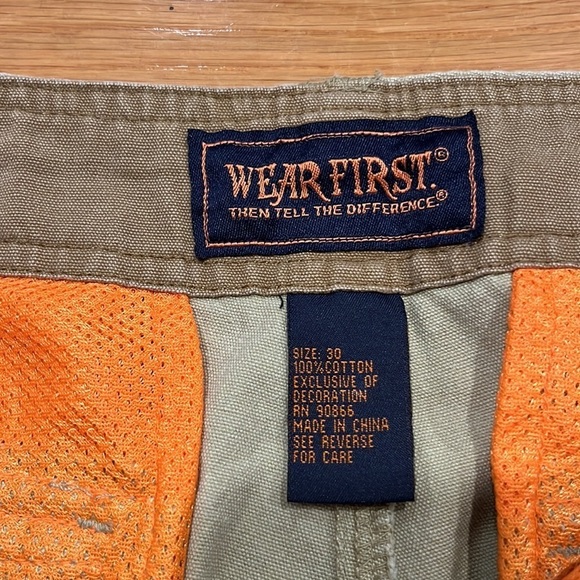 Wear First men’s cargo shorts size 30. - Picture 2 of 8